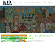 Tablet Screenshot of fxdojo.com